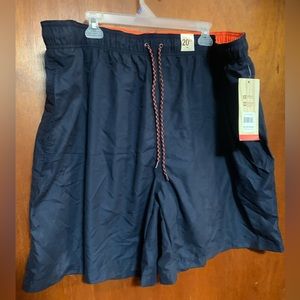 NWT men’s 3X OP swim trunks. Blue